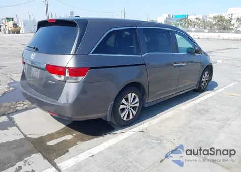 2016 Honda Odyssey Se из США, поврежденный, VIN 5FNRL5H32GB101322